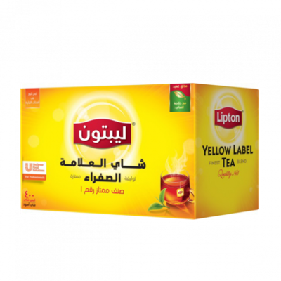 شاي ليبتون ٤٠٠ فتلة