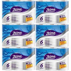 Zeina Compressed Toilet Roll 36 Rolls