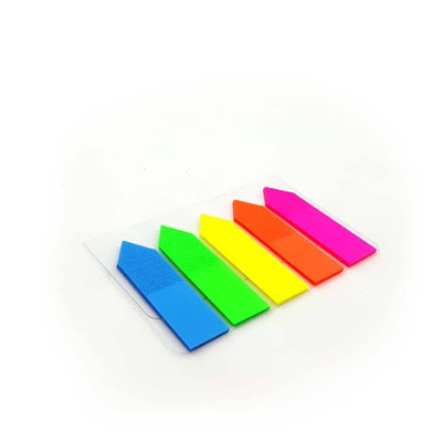 Arrow Colored Adhesive Index Marker 5 Colors 