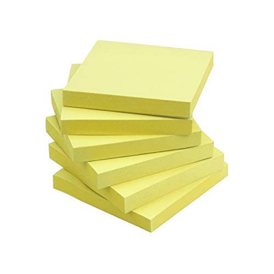 Blank Yellow Sticky Notes
