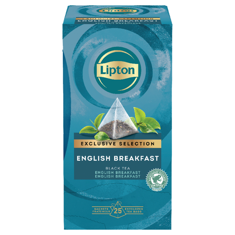 English Breakfast Lipton Pyramid Tea 25 Bags