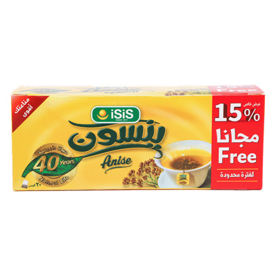 Isis Natural Herbal Anise 20 Bags