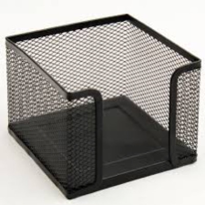 Memo Metal Cube Holder 