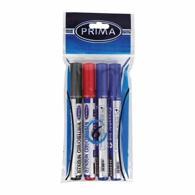 [1013] 4 Color Prima Whiteboard Pen Set