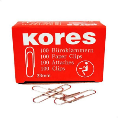 [1033] Metal Paper Clips 33mm