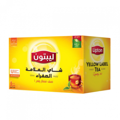 [3001] Lipton Yellow Label Black Tea 400 Bags