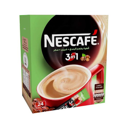 [3017] Nescafe 3*1 Hazelnut 18gm 