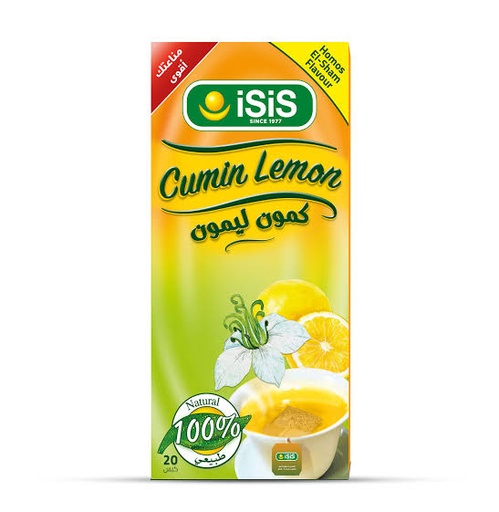 [3022] Isis Lemon and Cumin 20 Bags