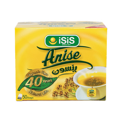 [3025] Isis Natural Herbal Anise 50 Bags