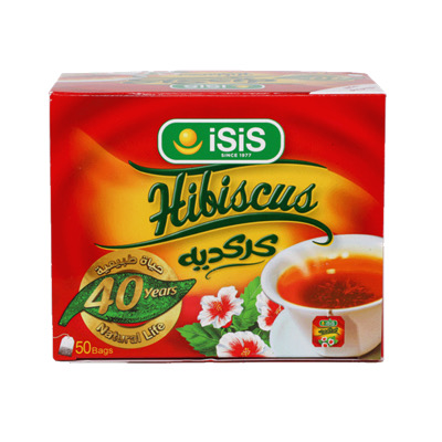 [3037] Isis Hibiscus Herbal Tea 50 Bags