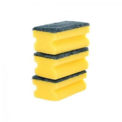 [4027] Cleaning Antibacterial Sponge 3 Pieces 