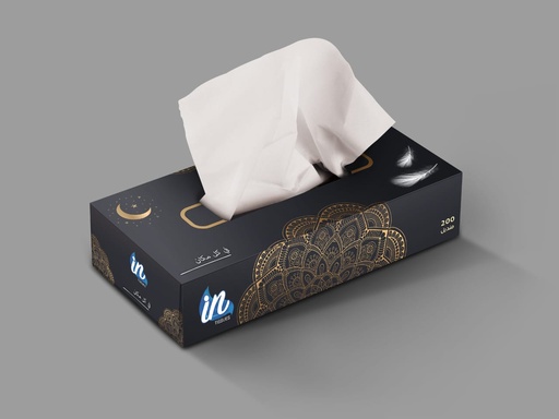 [4036] IN 200 Tissues Paper Pack