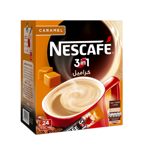 [3044] Nescafe 3*1 caramel 18gm