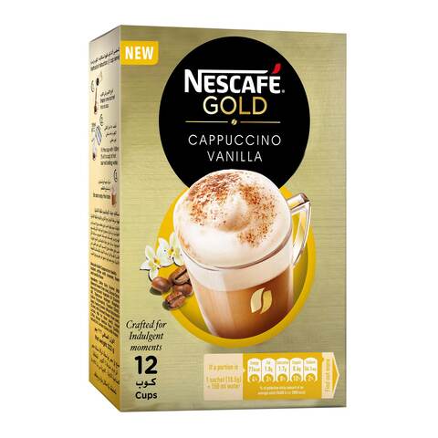 [3049] Nescafe Cappuccino Gold Vanilla