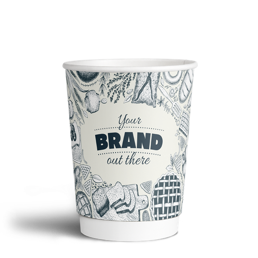 [4077] اكواب كرتون ١٢ اونص