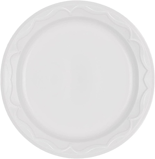 [4086] Big Plastic Plates 50 Pieces