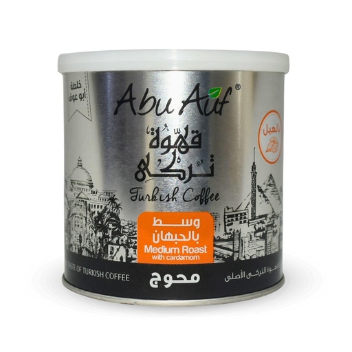[3090] بن ابو عوف وسط محوج ٢٠٠ جرام عبوة صفيح